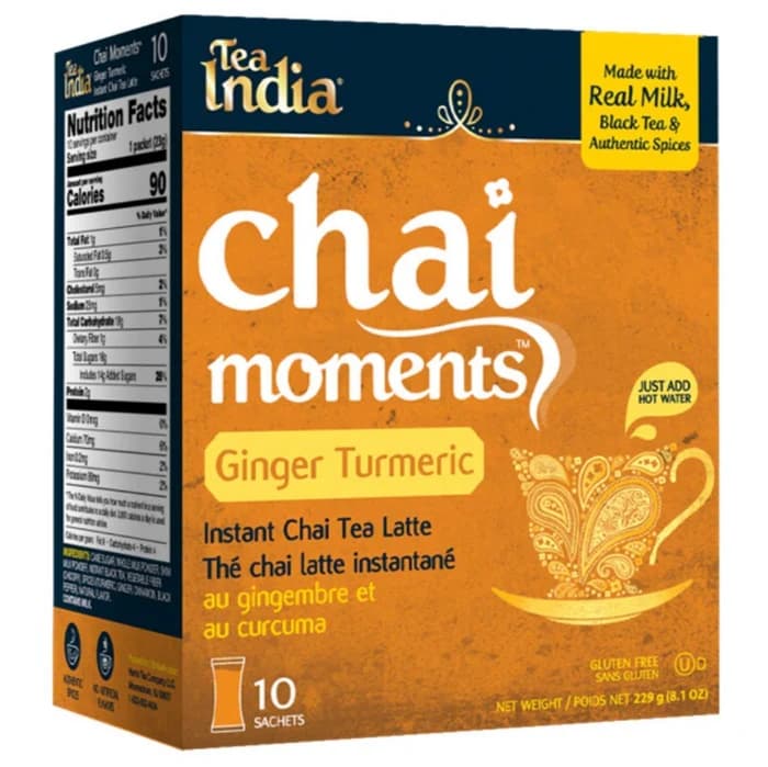 CHAI MOMENTS GINGER TURMERIC TEA - Beverages