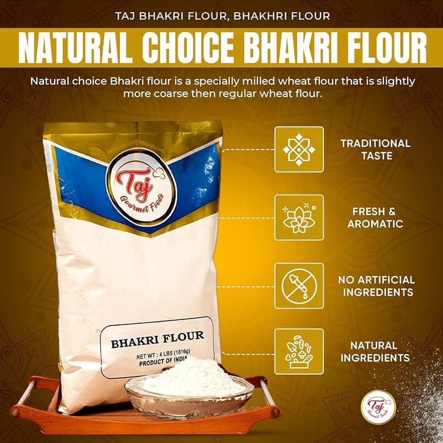 CF BHAKHRI FLOUR 4 LB - Flour & Grains