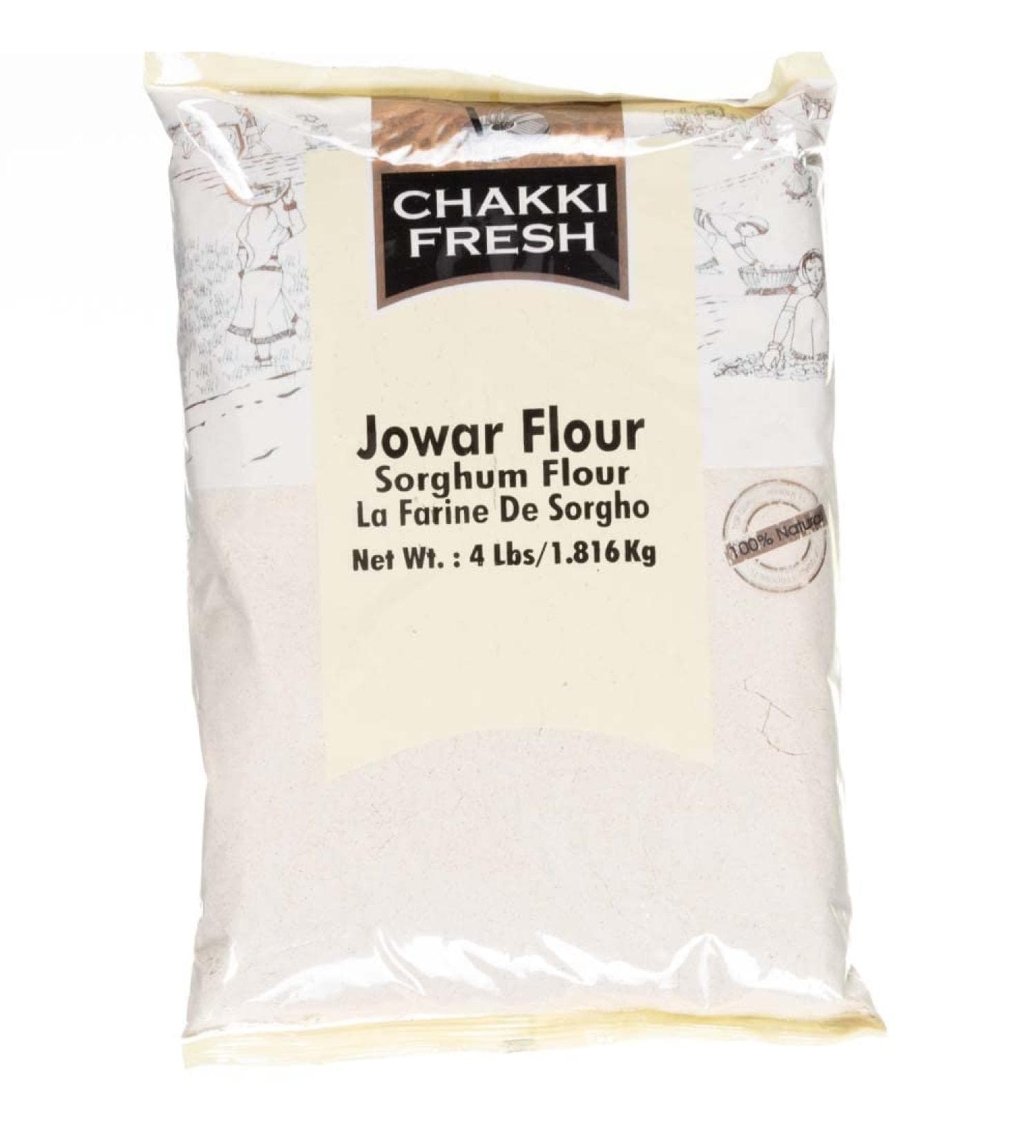 CF JOWAR FLOUR 4LB - Flour & Grains
