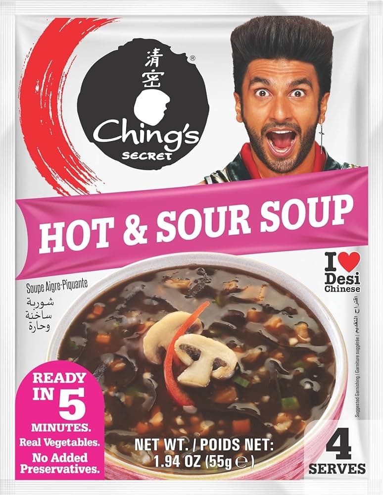 CHNGS HOT & SOUR SOUP 55GM - Condiments