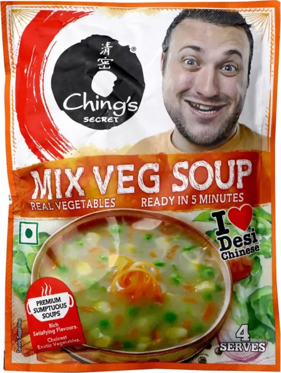 Ching's Mix Veg Soup 55g - Others