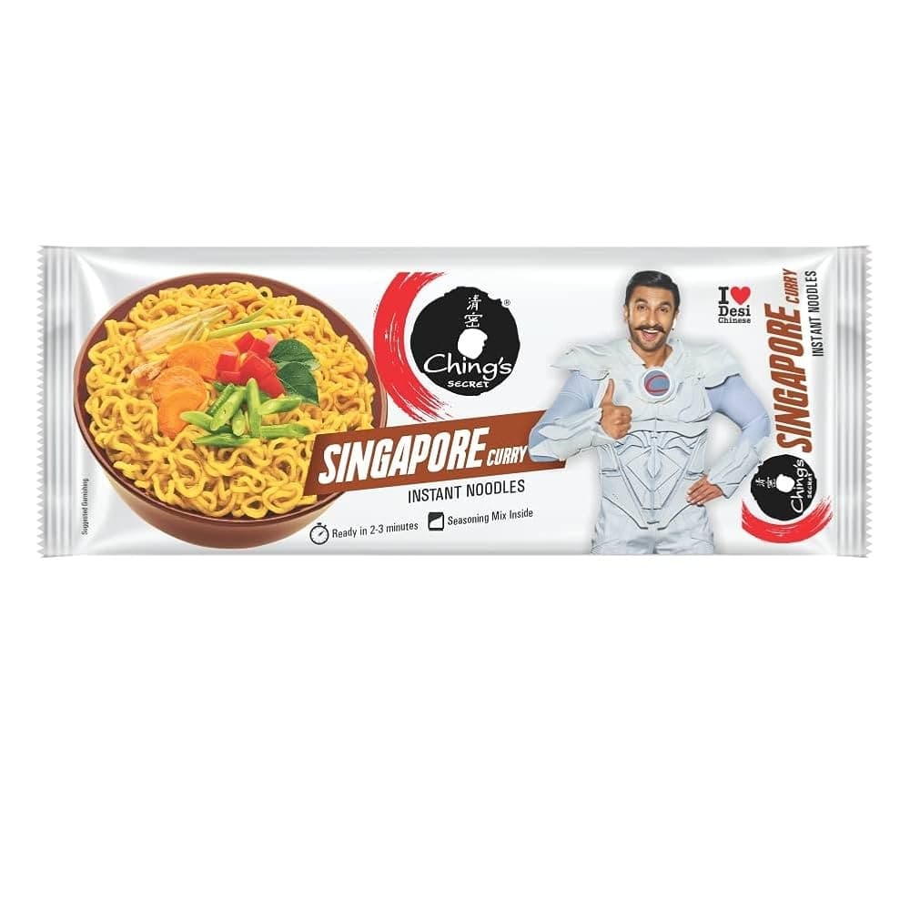 Ching's Singapore Curry Instant Noodles 240g - Snacks