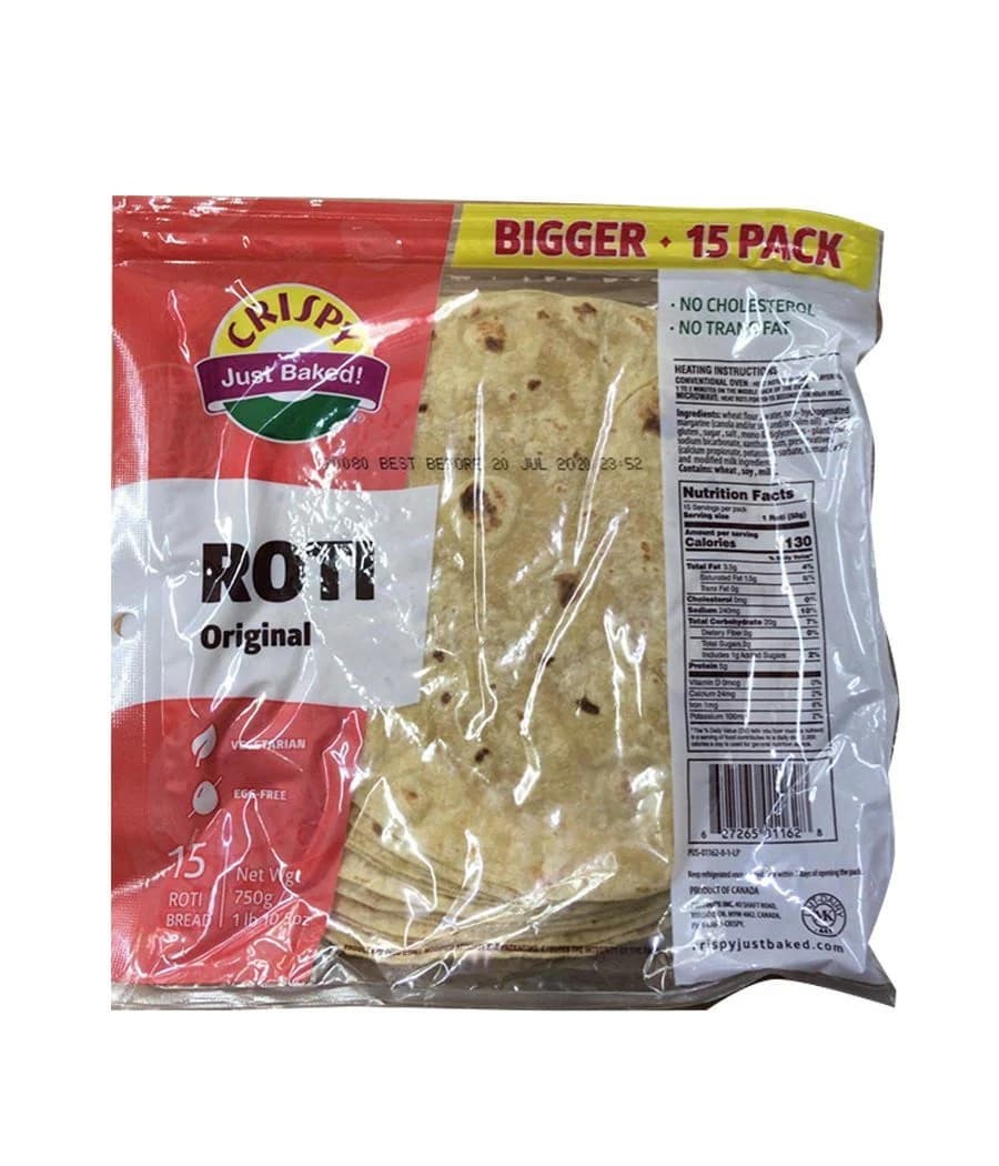 CRISPY ROTI ORIGINAL 750GM - Bakery & Bread