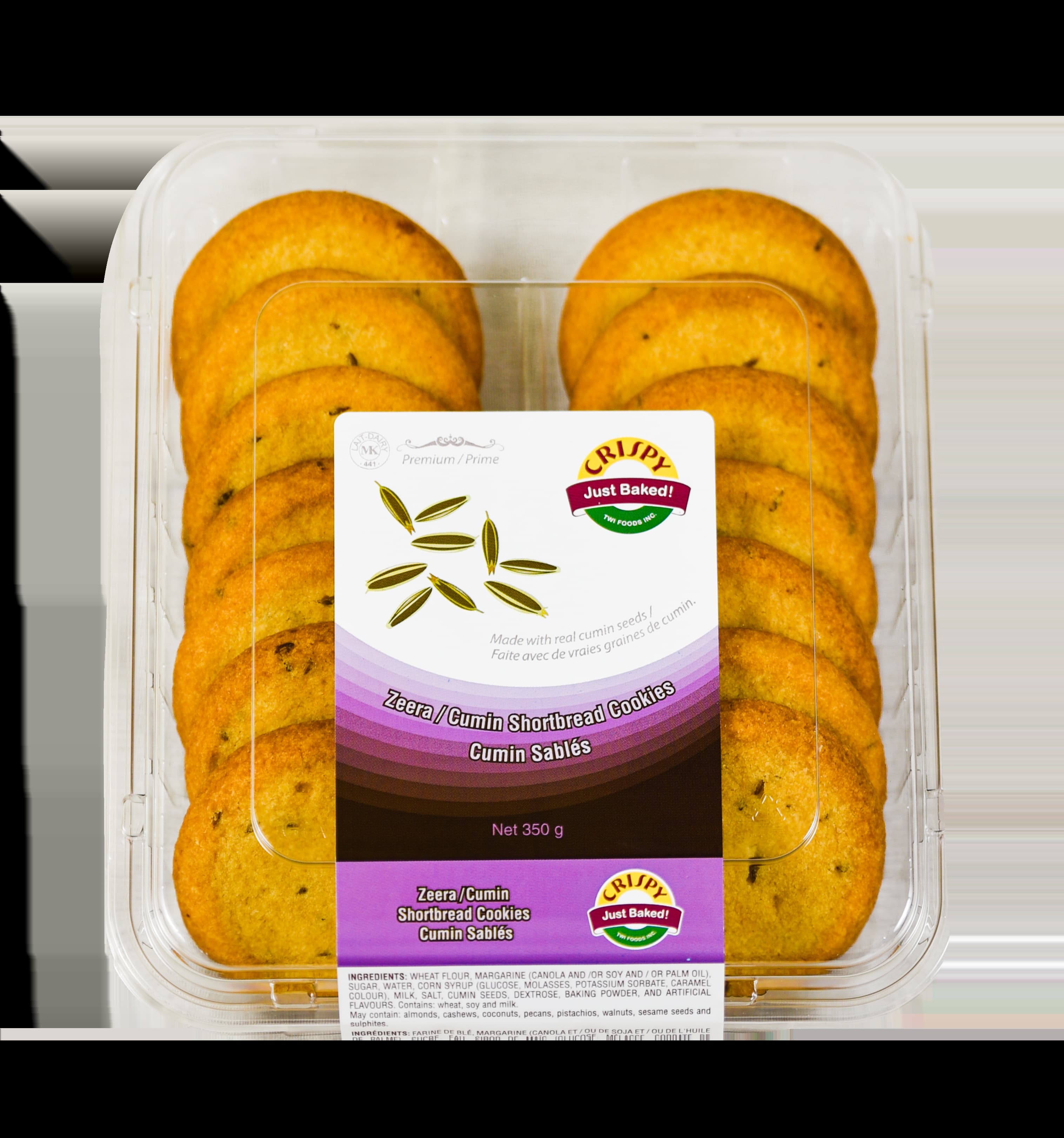 Crispy Zeera Cookies 350g - Snacks