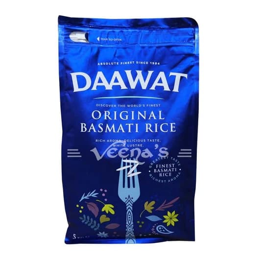 DAAWAT BASMATI RICE 4KG - Flour & Grains