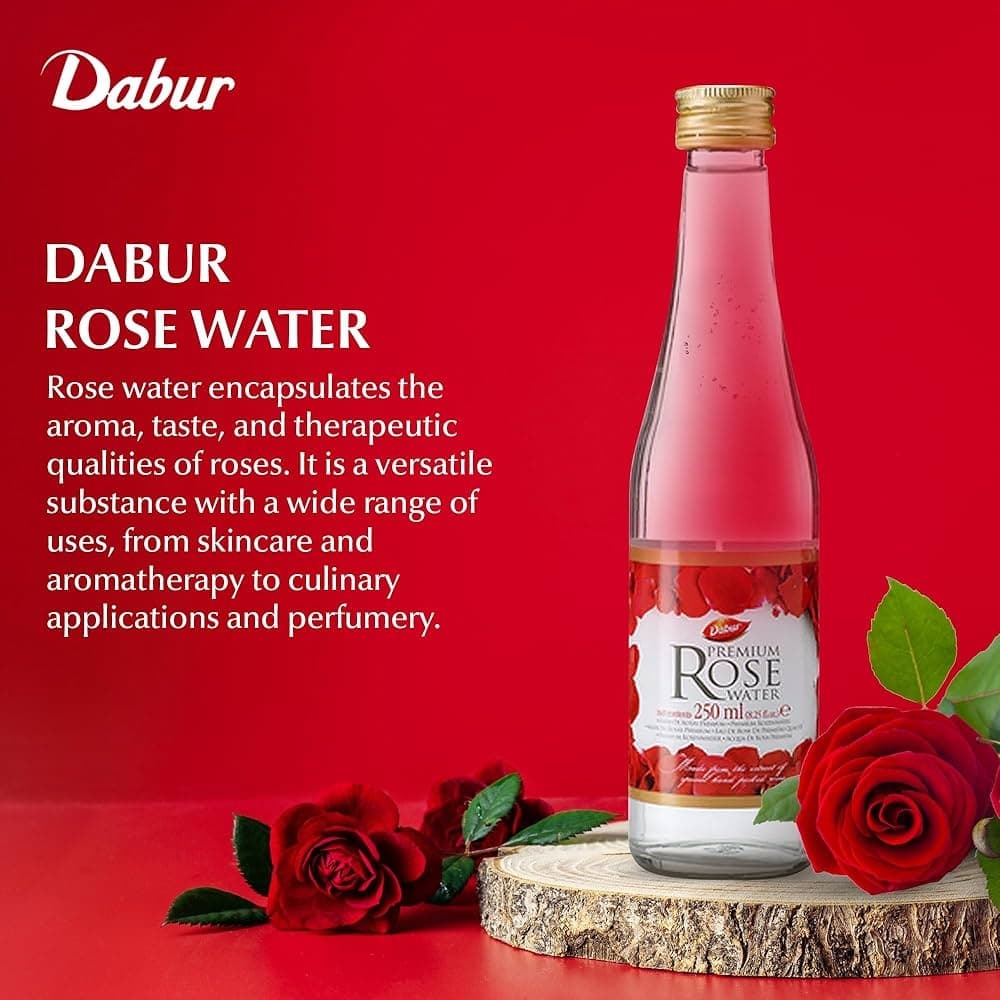 DABUR PRM ROSEWATER 250ML - Health & Care