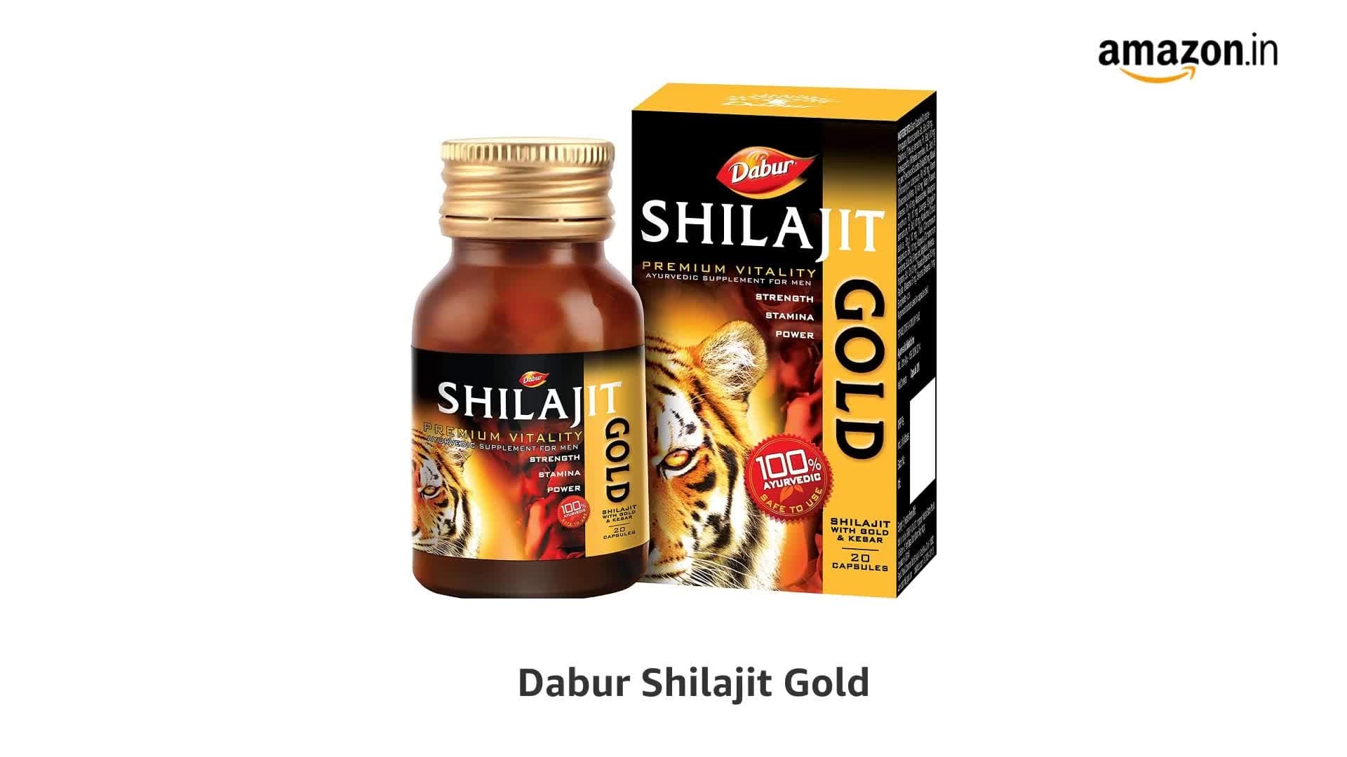 DABUR SHILAJIT GOLD 20 TAB - Health & Care