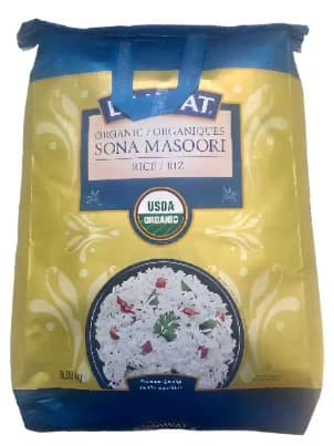 DAWAT ORG.SONA MASOORI 20LB - Flour & Grains