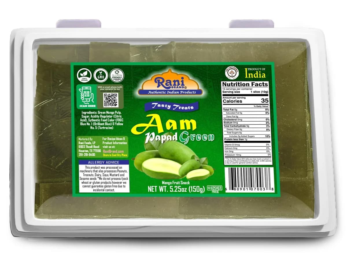 DD Green Aam Papad 150g - Snacks