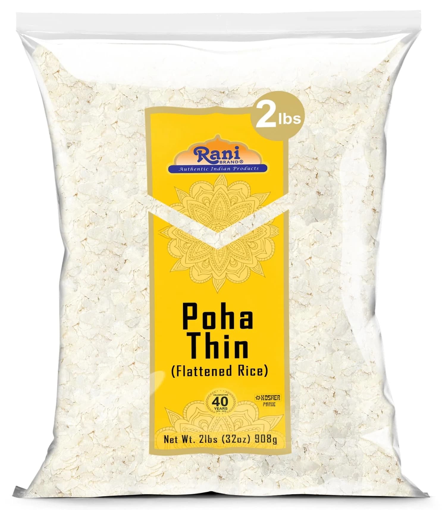 DD POHA THIN 2LB - Flour & Grains