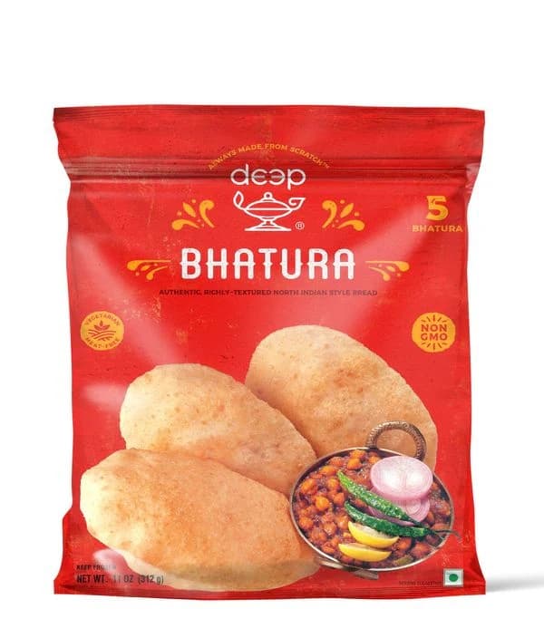 Deep Bhatura 5pcs 312g - Frozen