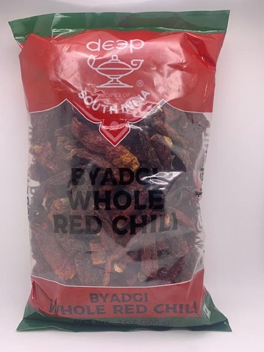 DP BYADGI WHL RED CHILI 200GM - Spices and Herbs