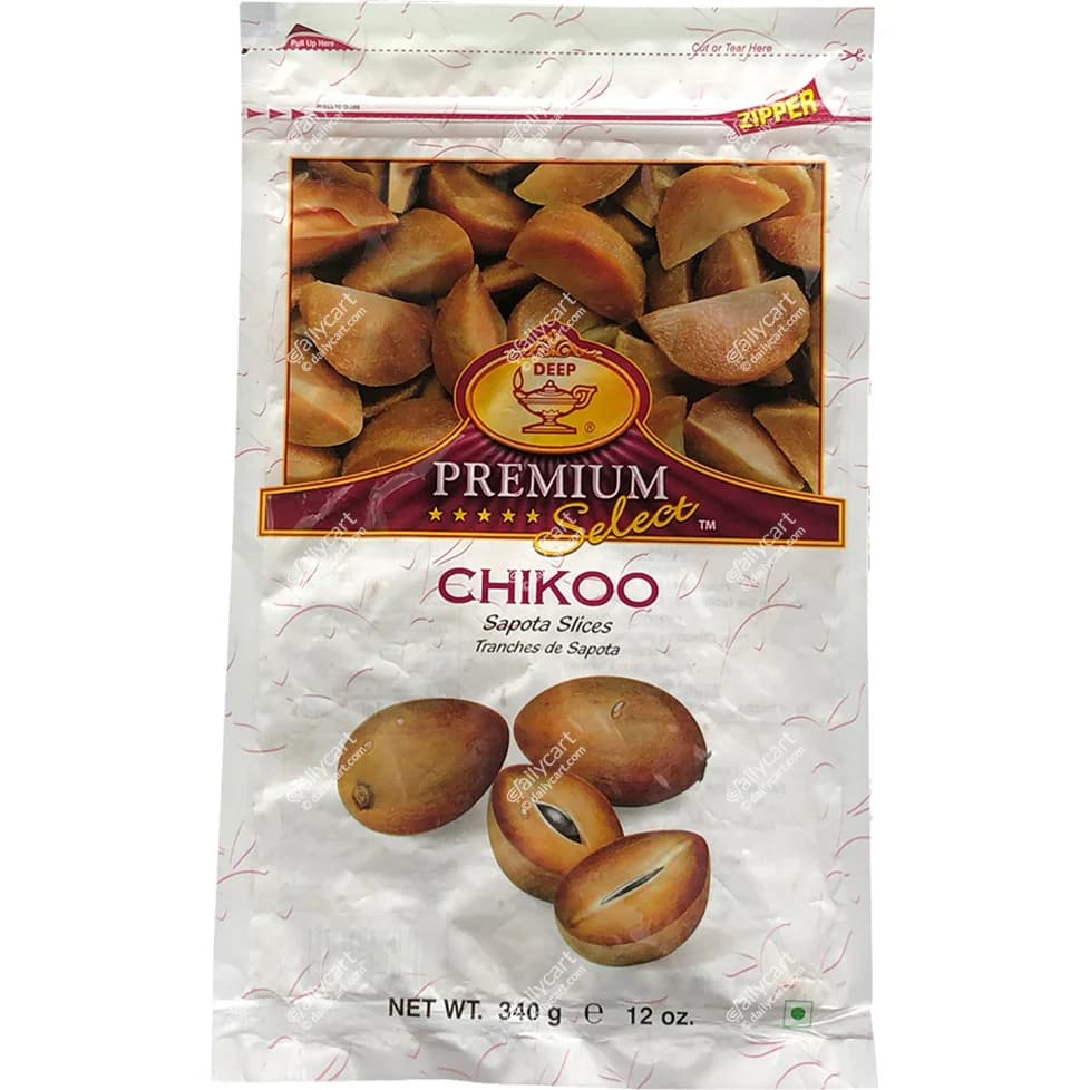 Deep Chikoo Slice 340g - Produce
