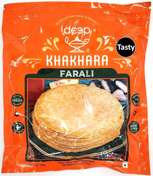 Deep Farali Khakhra 200g - Snacks