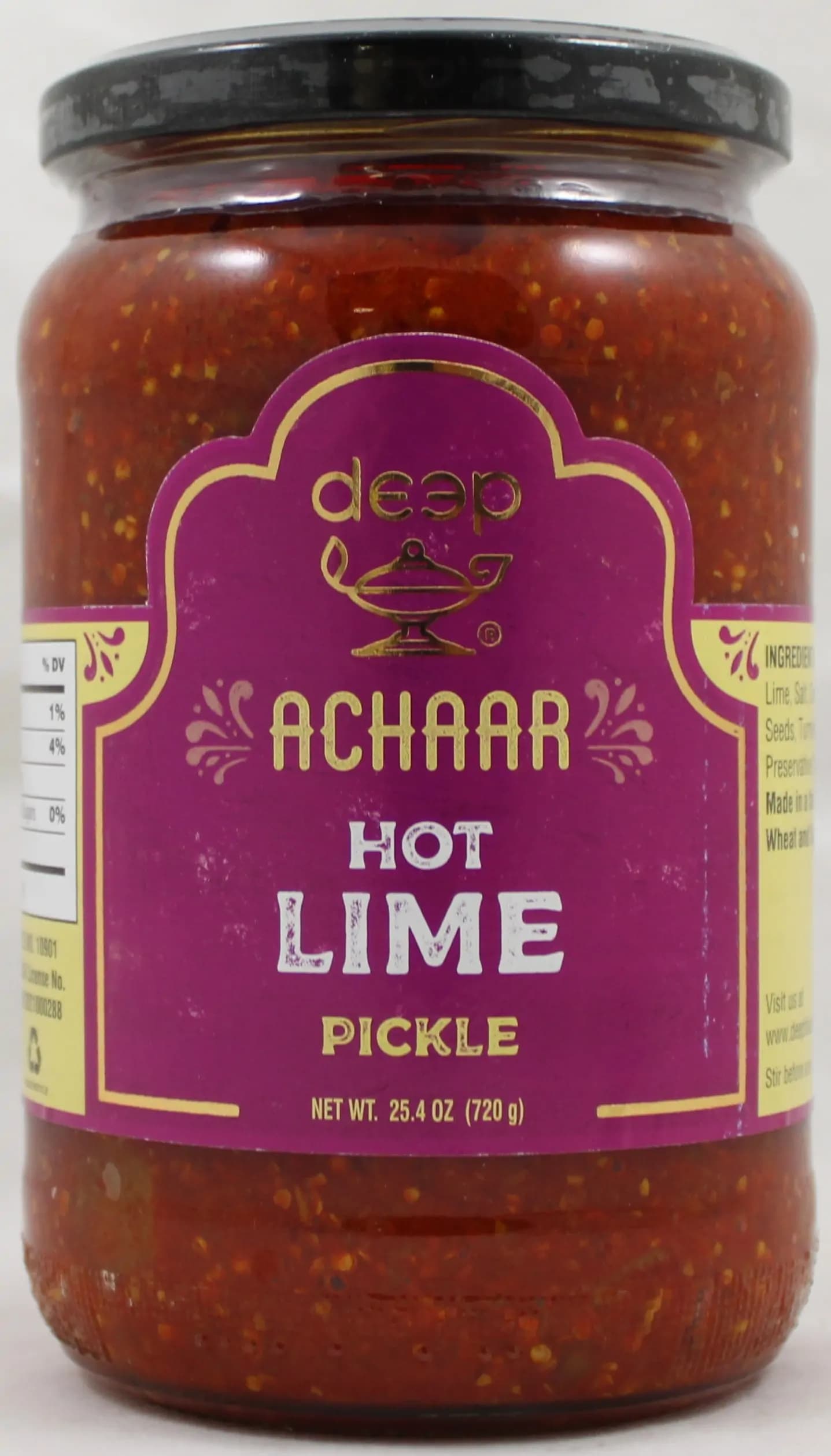 DP HOT LIME PICKLE 720GM - Condiments
