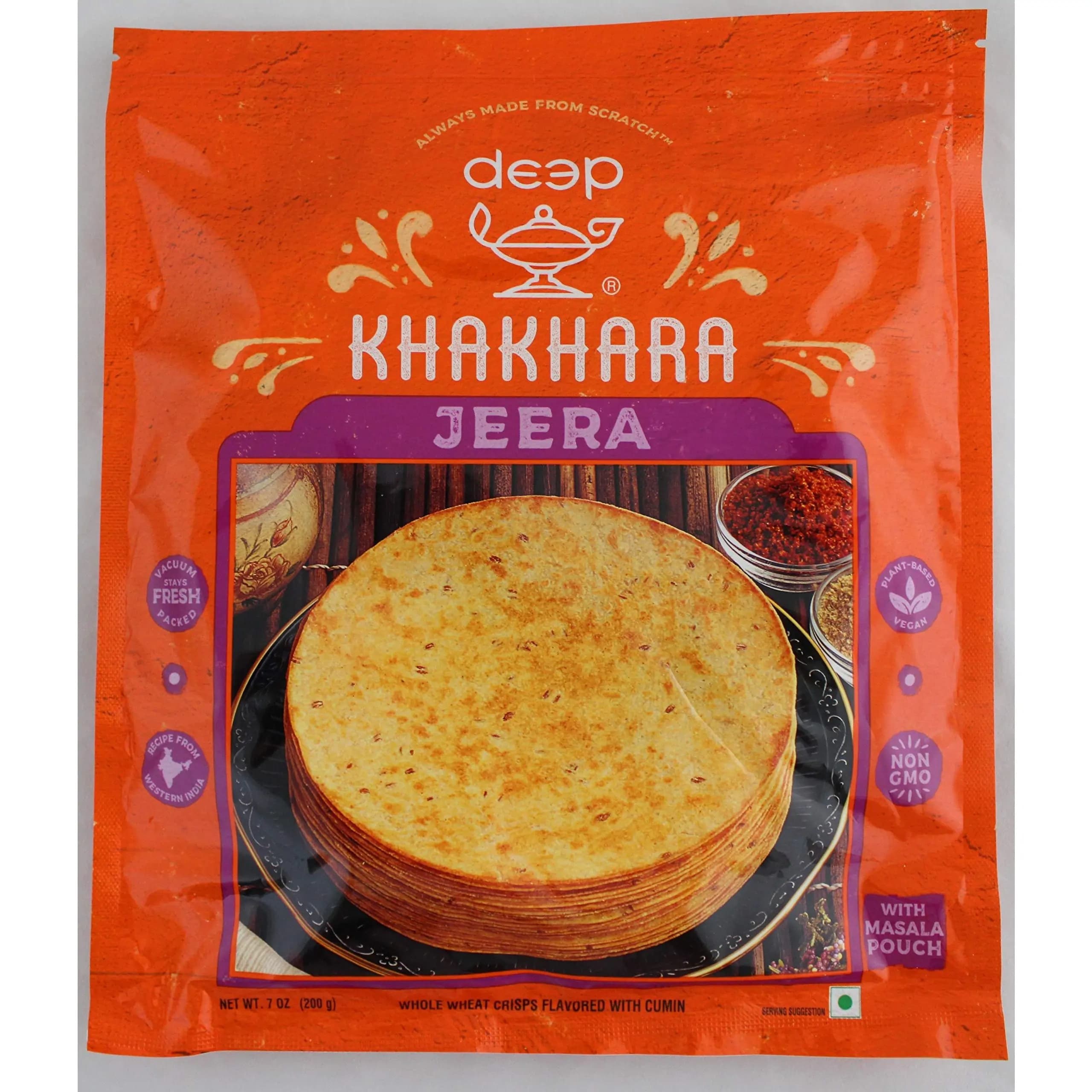 Deep Jeera Khakhra 200g - Snacks