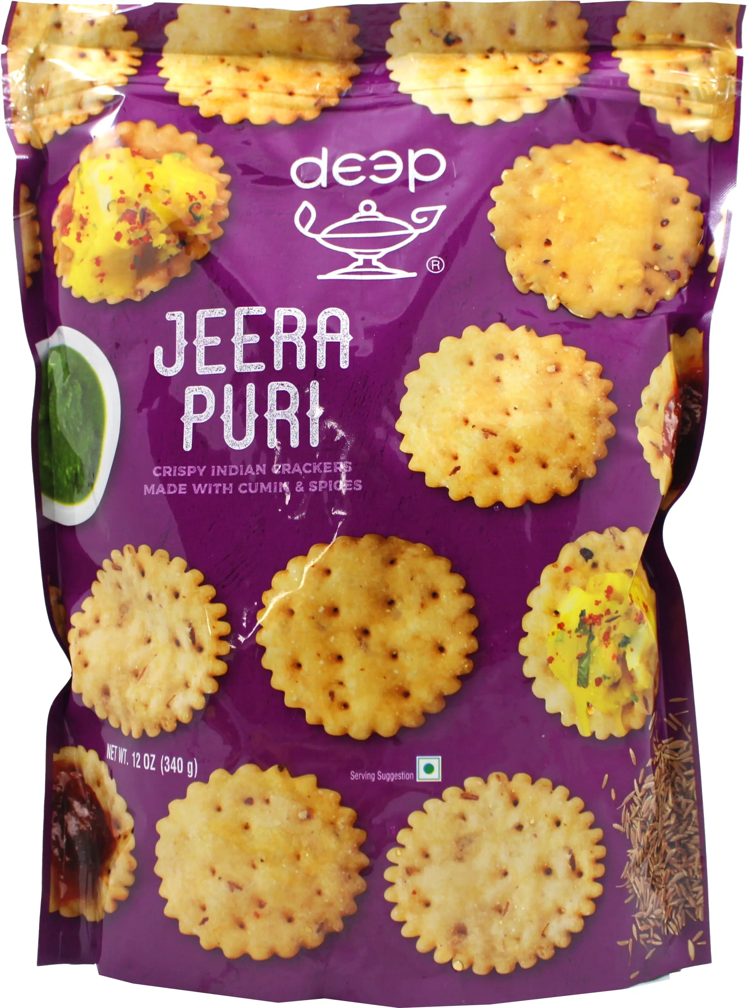 Deep Jeera Puri 340g - Snacks