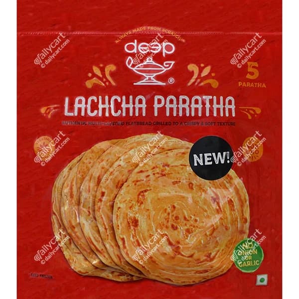 DP LACHCHA PARATHA 340GM - Bakery & Bread