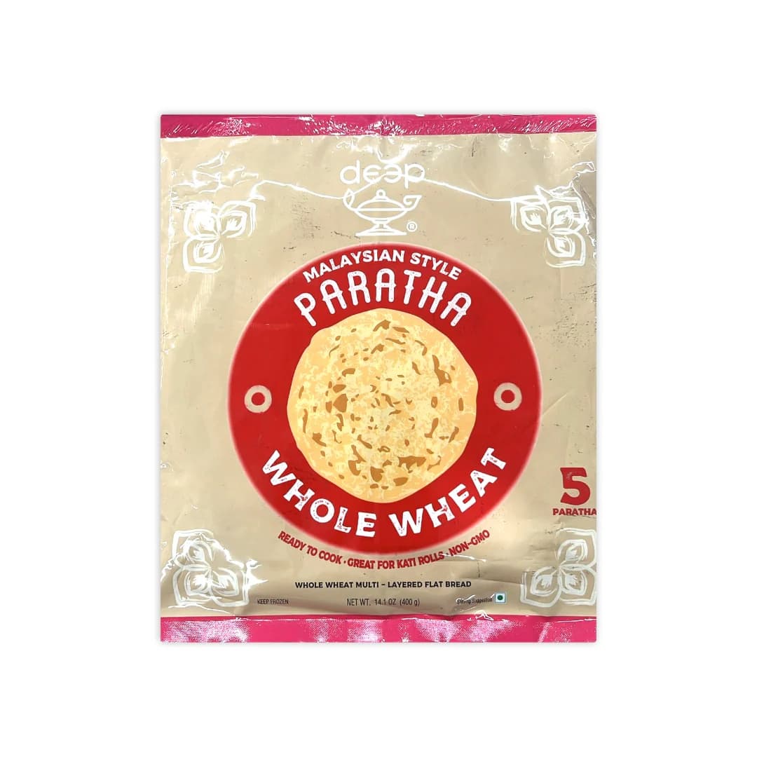 DP MALAYSIAN STYLE WW PARATHA 5PCS - Bakery & Bread