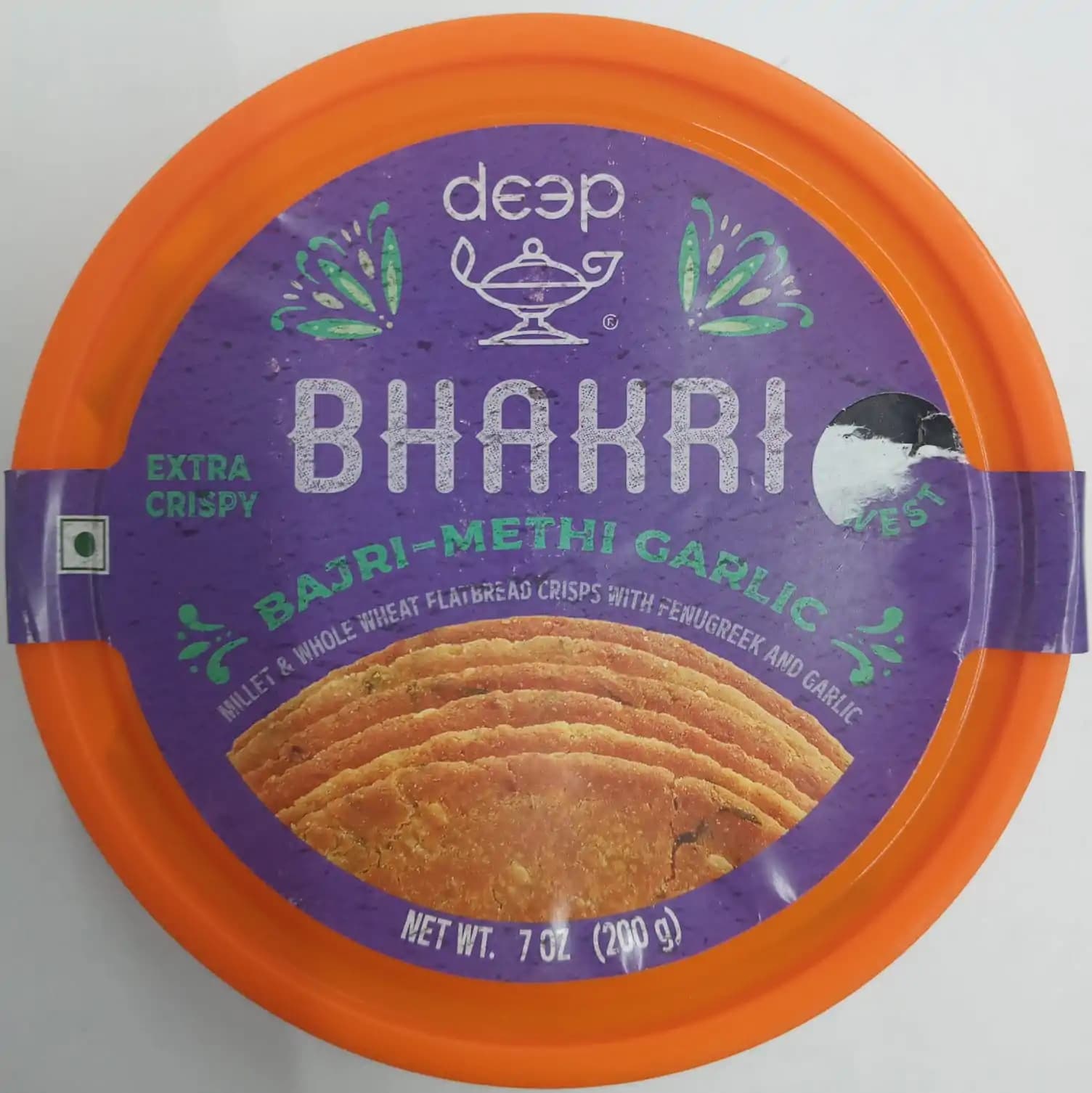 DP METHI BHAKRI 200GM - Bakery & Bread