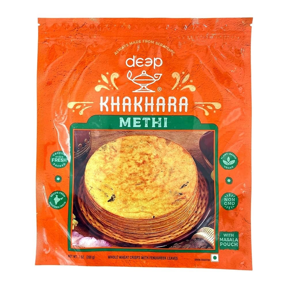Deep Methi Khakhara 200g - Snacks
