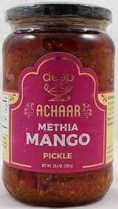 DP METHIA MANGO PICKLE 720GM - Condiments