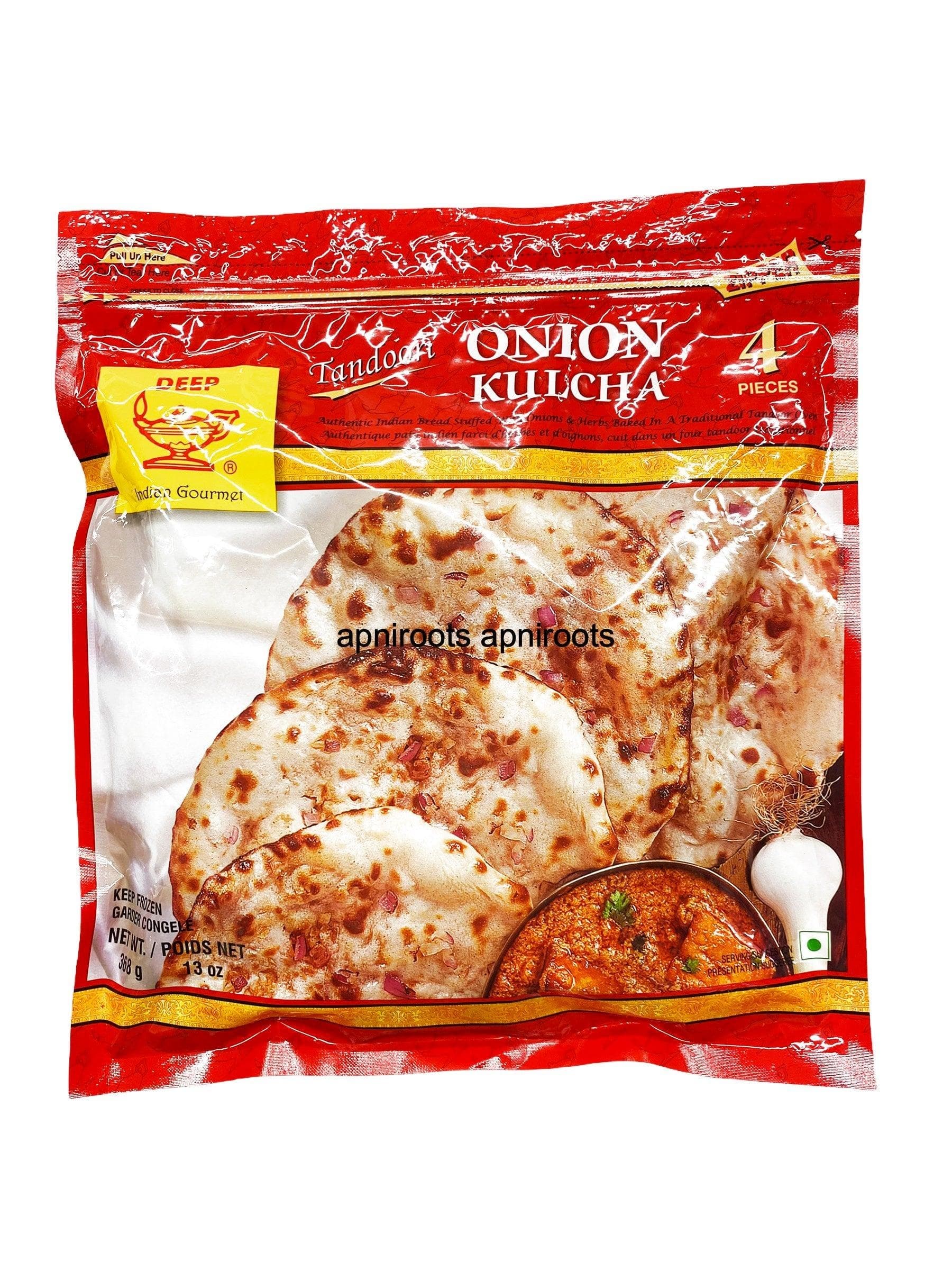 Deep Onion Kulcha 368g - Frozen