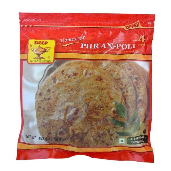 Deep Puran Poli 268g - Frozen