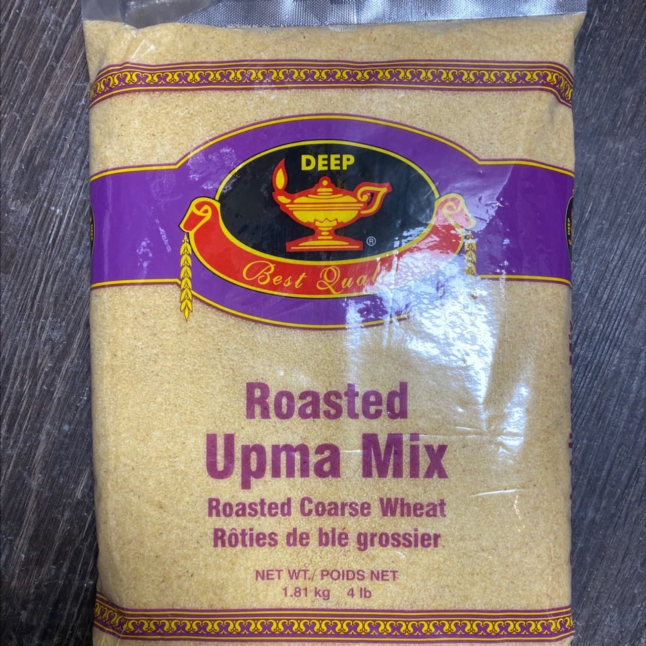 DP ROASTED UPMA MIX 4LB - Ready-to-Cook