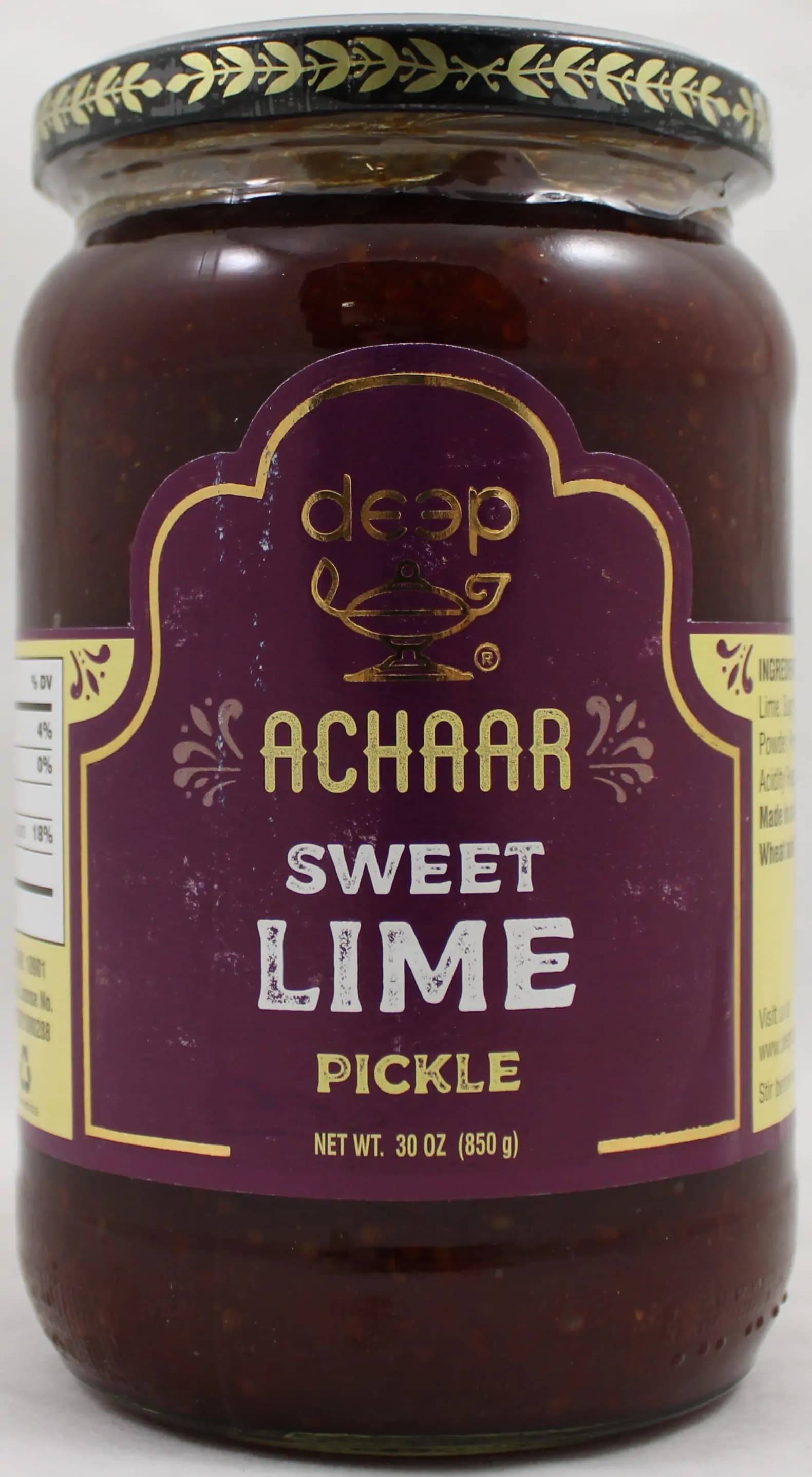 DP SWEET LIME PICKLE 850GM - Condiments