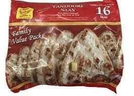 DEEP TANDOORI NAAN 16PC 1.2KG - Bakery & Bread