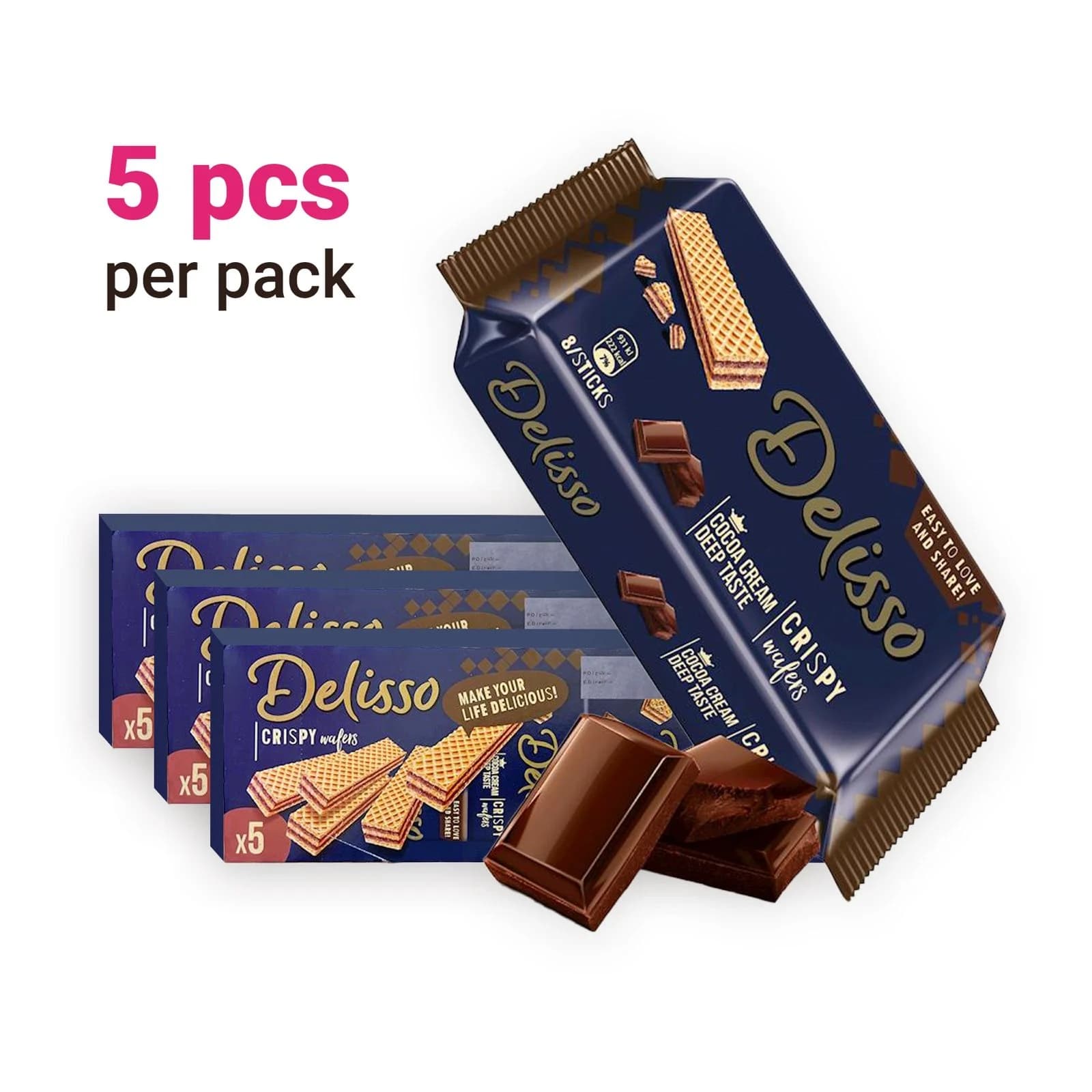 Delisso Cocoa Cream 5pcs - Snacks