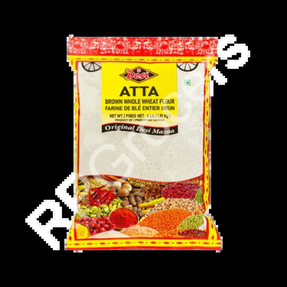 DESI BROWN WW FLOUR 4 LB - Flour & Grains