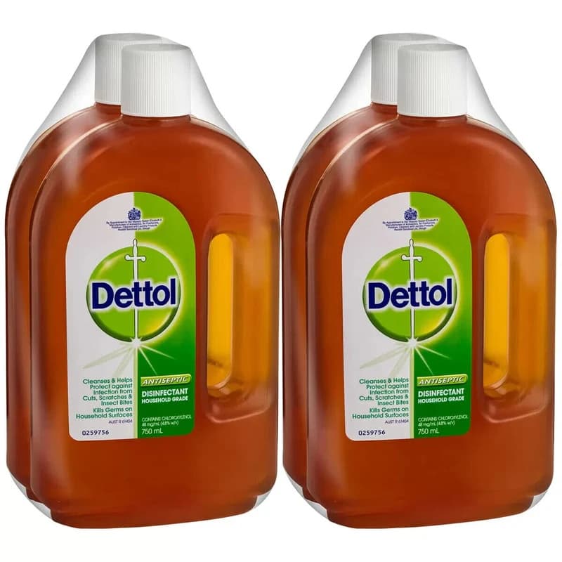 Dettol Original Soap Pack of 4 600g - Household
