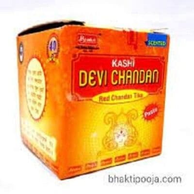 Devi Red Chandan Tikka Paste - Religious