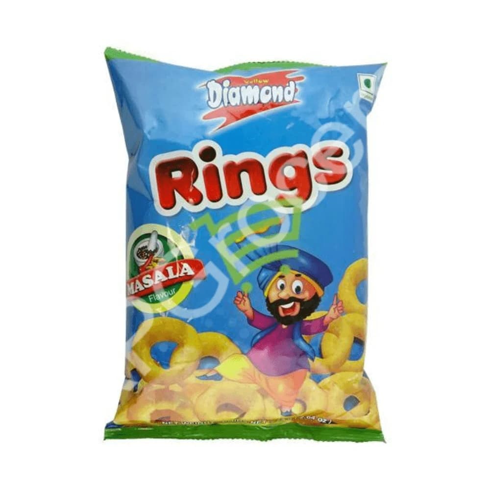 Diamond Masala Rings 75g - Snacks