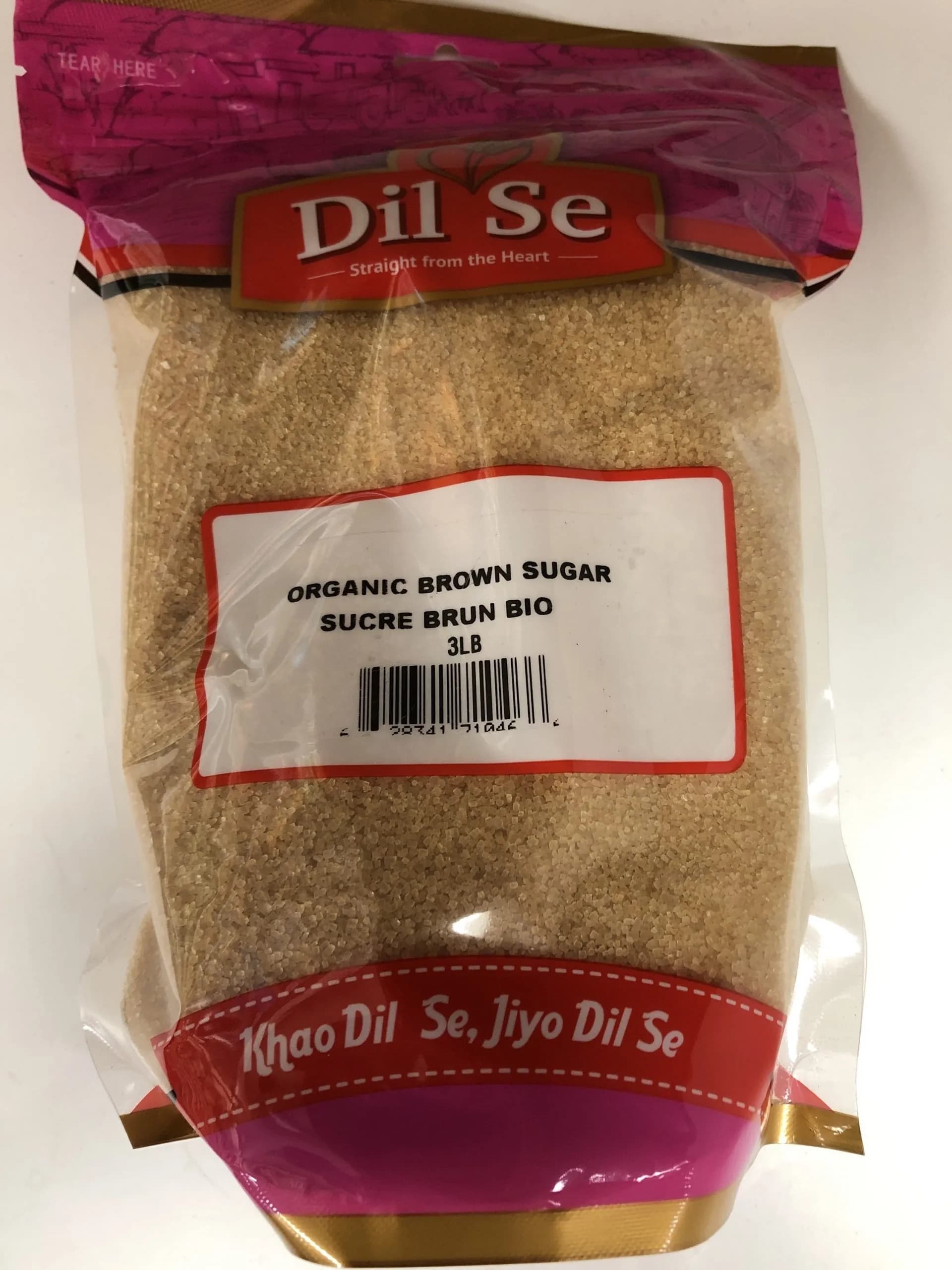 DIL SE ORG BROWN SUGAR 3LB - Cooking Essentials