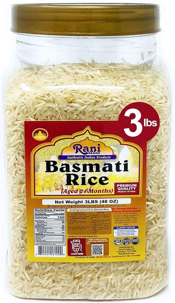 DIL SE PREMIUM RIZ BASMATI 8 LB - Flour & Grains