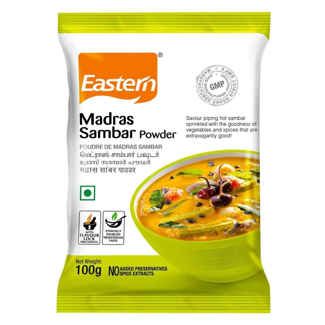 EASTERN MADRAS SAMBAR 50GM - Spices and Herbs
