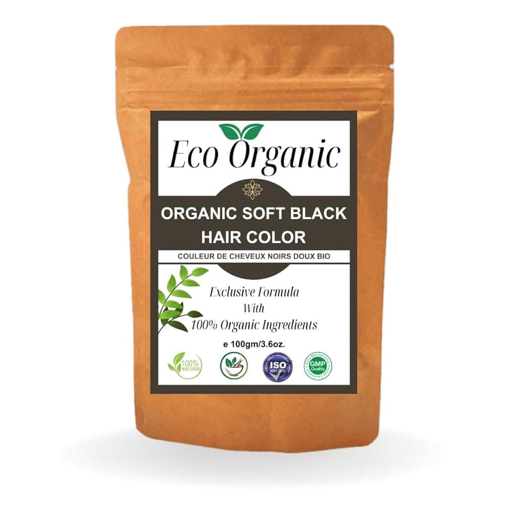 ECO ORG SOFT BLACK HAIR CLR - Health & Care