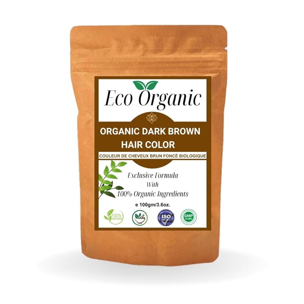 ECO ORGANIC DARK BROWN HAIR COLOUR - Health & Care