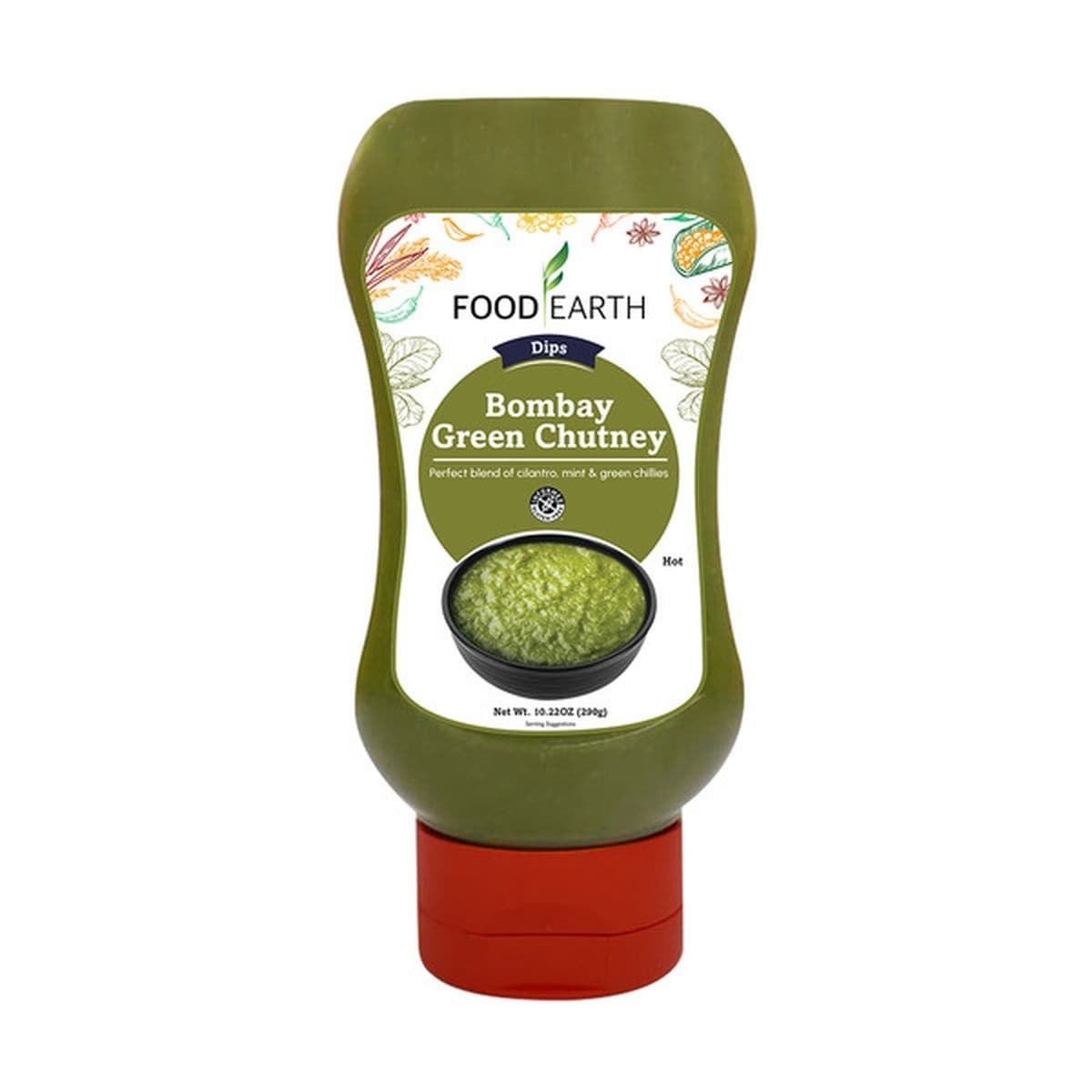 FE BOM GREEN CHUTNY 280G - Condiments