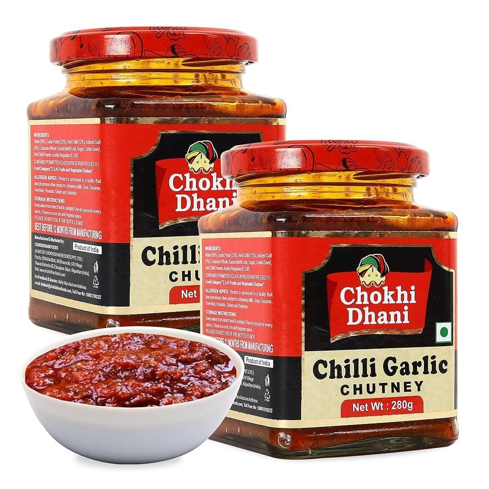 FE CHILLI GARLI CHUTNEY 280G - Condiments