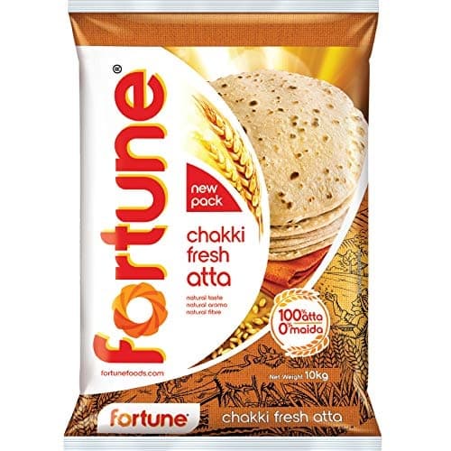 FORTUNE CHAKKI ATTA 5KG - Flour & Grains