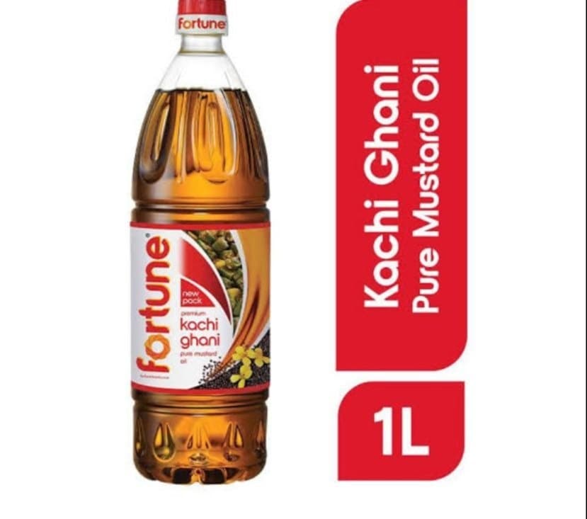 FORTUNE MUSTARD OIL 1LTR - Cooking Essentials