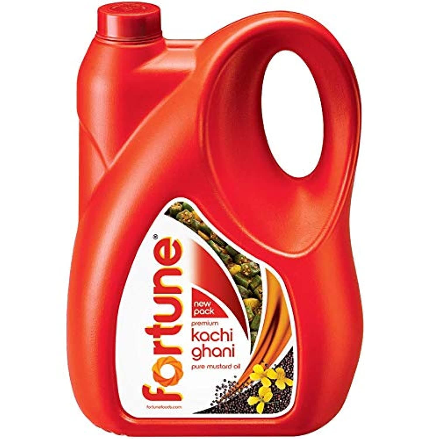 FORTUNE MUSTARD OIL 5LT - Cooking Essentials