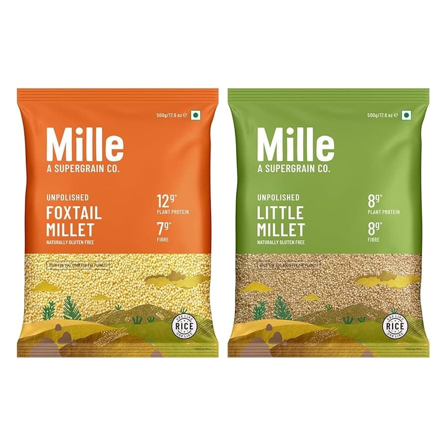 FOXTAIL MILLETS (RAVA) GRITS - Flour & Grains