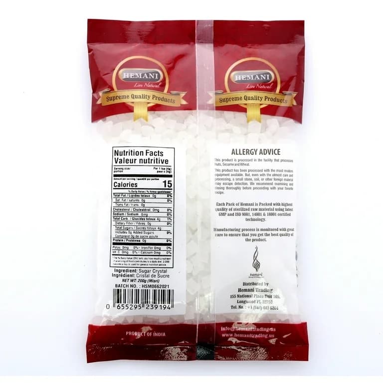 FTE CRYSTAL SUGAR 200GM - Cooking Essentials