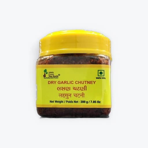 FTE DRY GARLIC CHUTNEY 200GM - Condiments