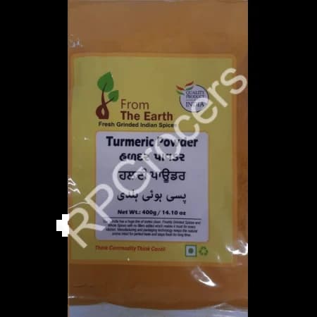 FTE TURMERIC PWDR 400GM - Spices and Herbs